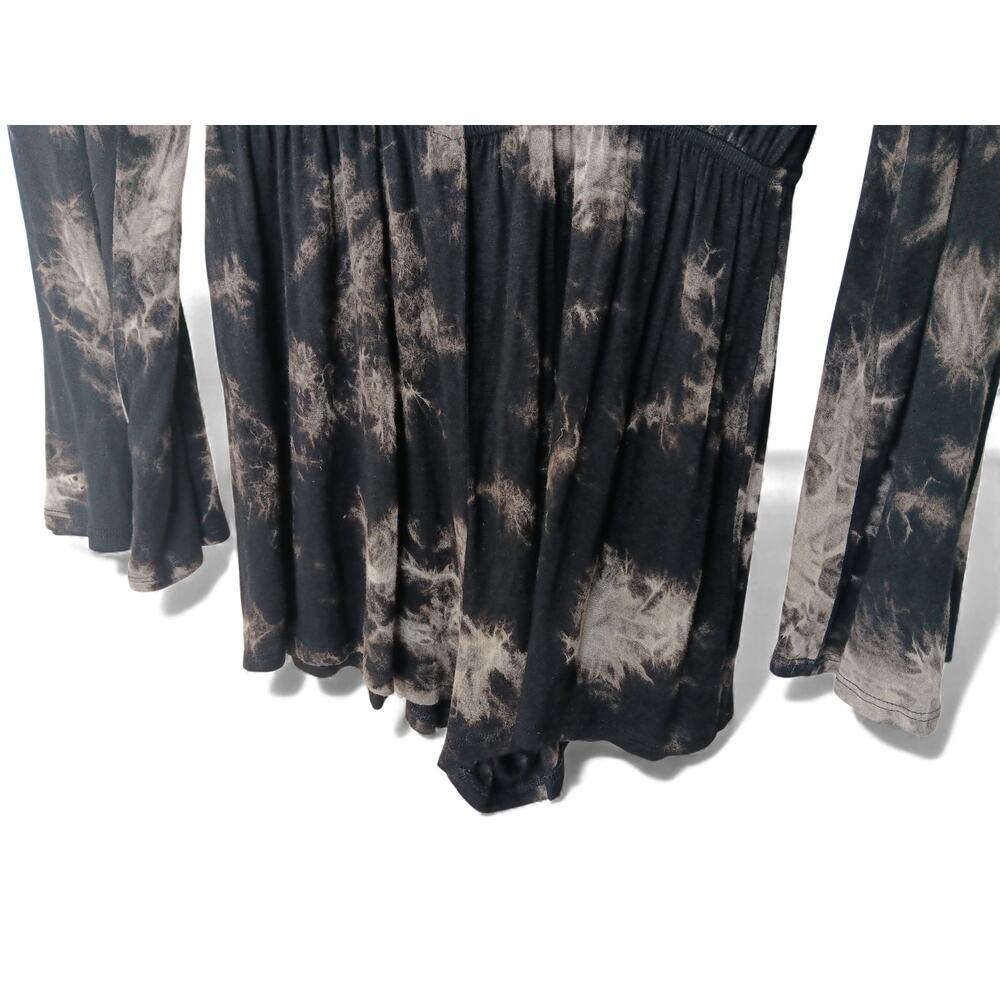 Audrey 3+1 Tie Dye Romper Elastic Waist Soft Stretchy Long Sleeve M-L - Picture 4 of 12